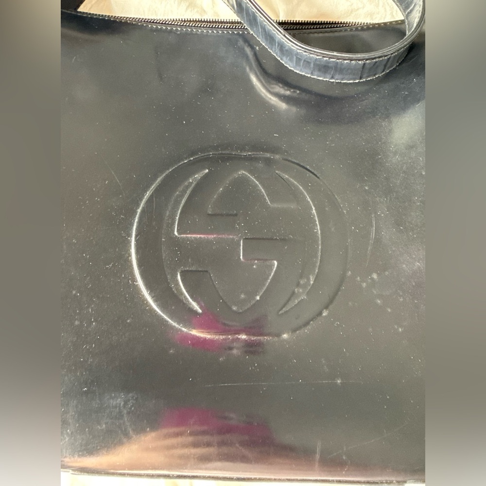 Gucci Tom Ford Patent leather Hobo shoulder bag - Picture 2 of 16